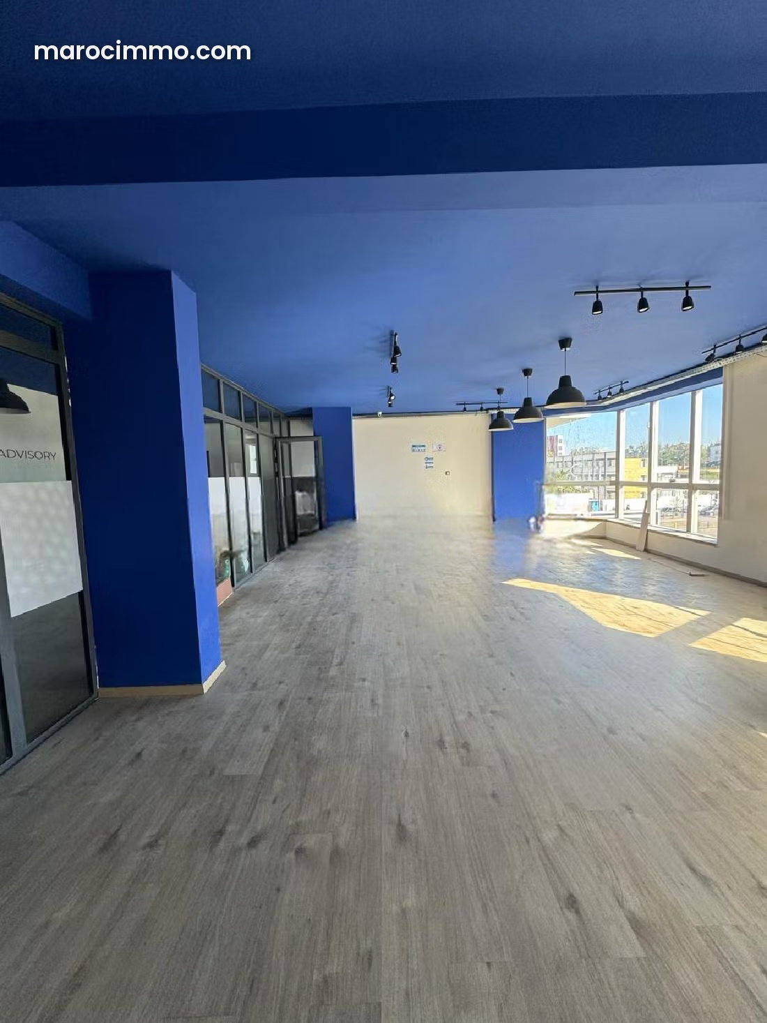 Bureau 165 m² avec terrasse au Quartier des Hôpitaux Casablanca — Casablanca