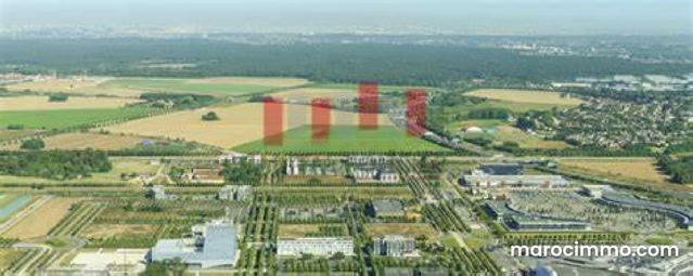 Terrain industriel de 45.000 m en zone i8 a bouskoura oulad saleh a la vente — Bouskoura