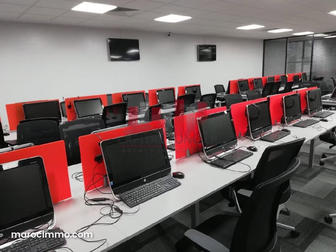 Fully fitted 315 m² office, Quartier des Hôpitaux, Casablanca — Casablanca