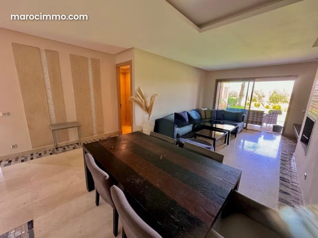 Appartement rez de jardin en location à prestigia Marrakech — Marrakech