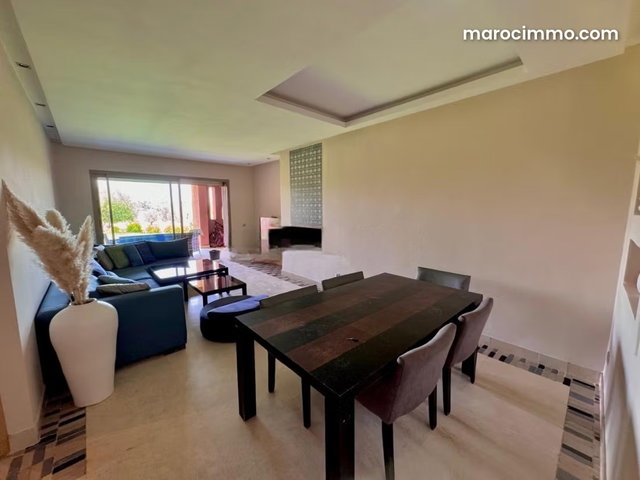 Appartement rez de jardin en location à prestigia Marrakech — 4