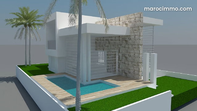 Villa en cours de travaux située a 5min du centre — 5