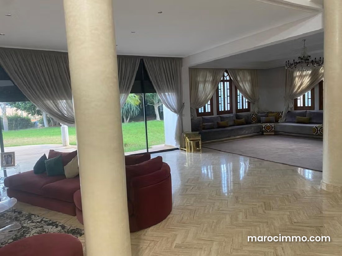 1,400 m² Villa with 3,600 m² Garden for Sale, Souissi, Rabat — Rabat
