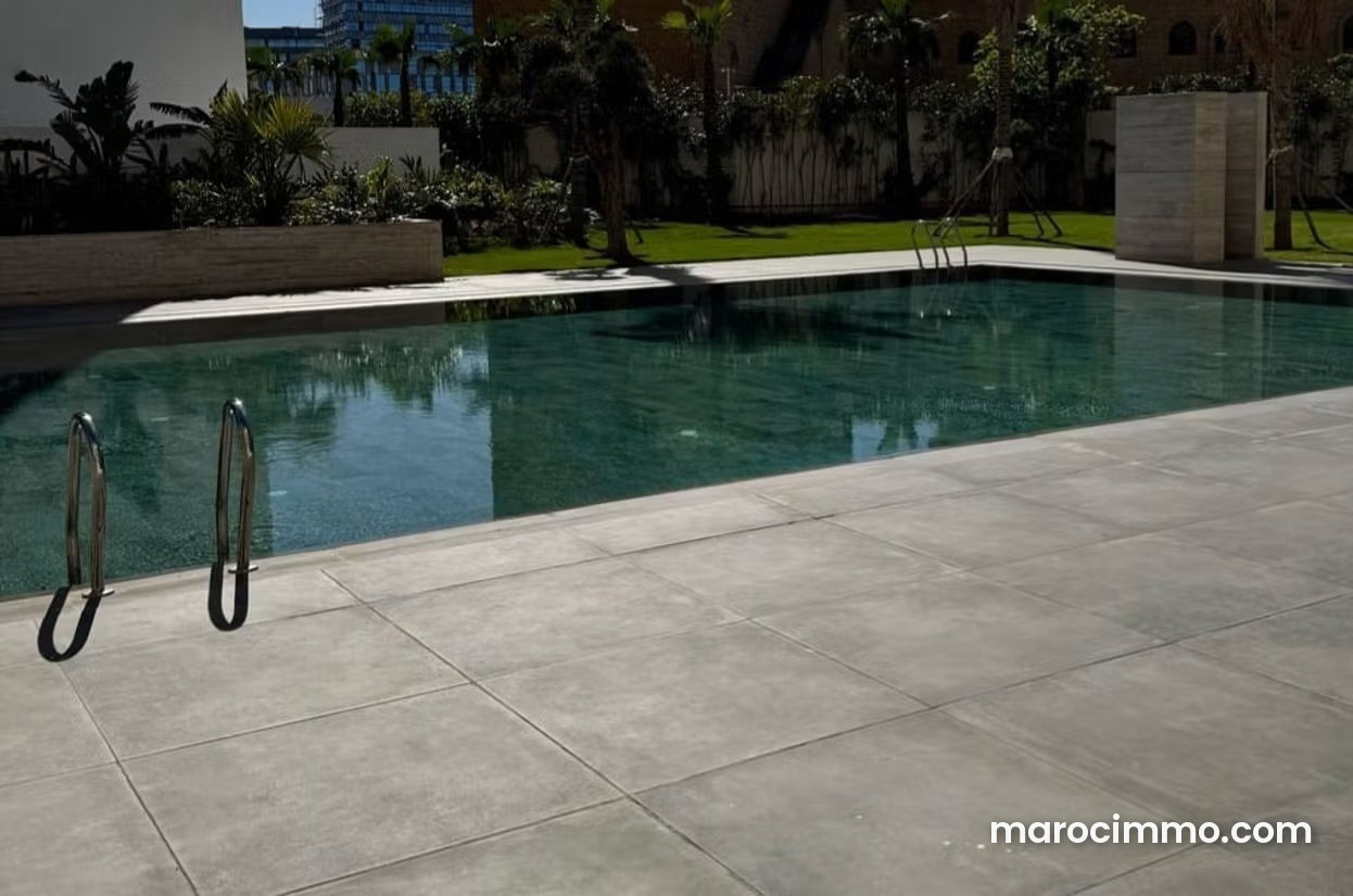 3-Bedroom Apartment with Swimming Pool, Casablanca Finance City — Casablanca