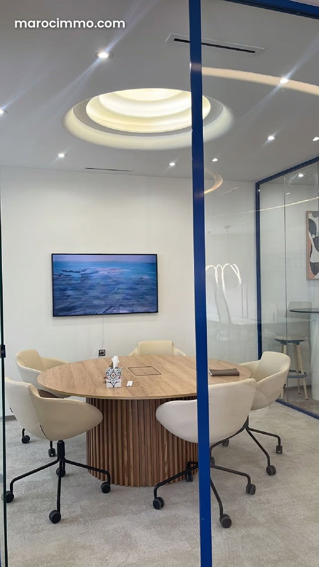 Bureau Prime 154 M² Aménagé Meublé A Sidi Maârouf — 3