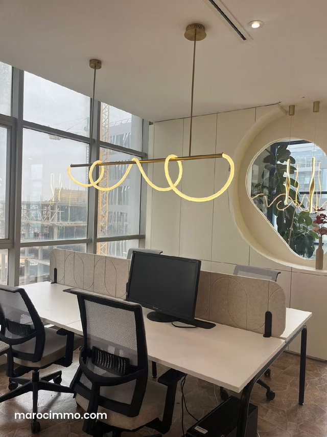 Bureau Prime 154 M² Aménagé Meublé A Sidi Maârouf — 2