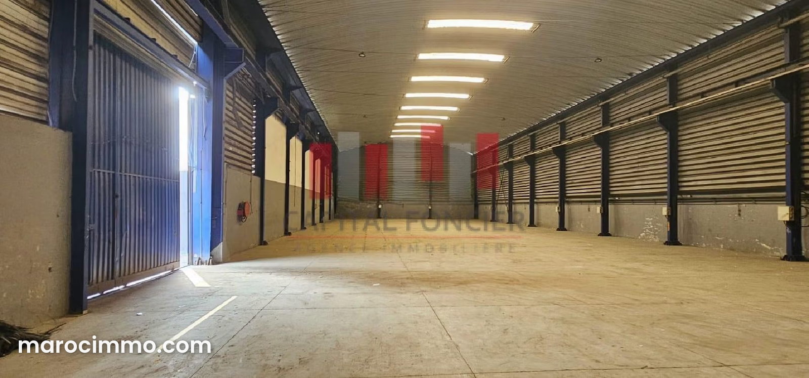 1,200 m² Industrial Warehouse, Ain Sebaa District, Casablanca — Casablanca