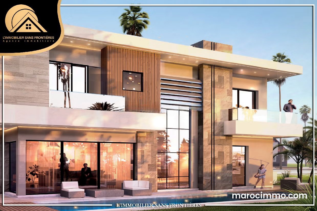 Villa 500 m² avec piscine et vue Atlas, Route d'Amezmiz Marrakech — Marrakech