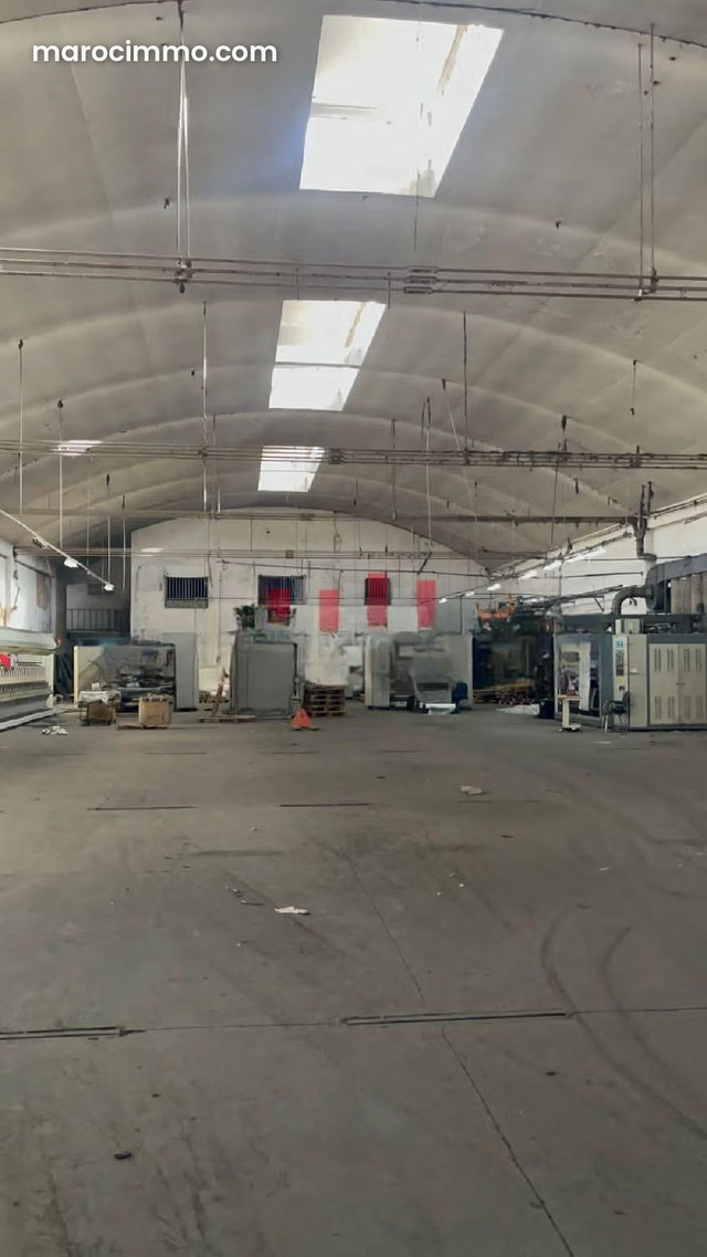 6,000 sqm Industrial Unit for Rent in Ain Sebaa, Ideal for Storage or Production — 5