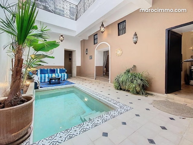 Riad de luxe a vendre meuble — 2