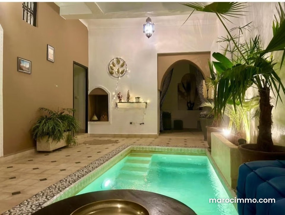 Riad de luxe a vendre meuble