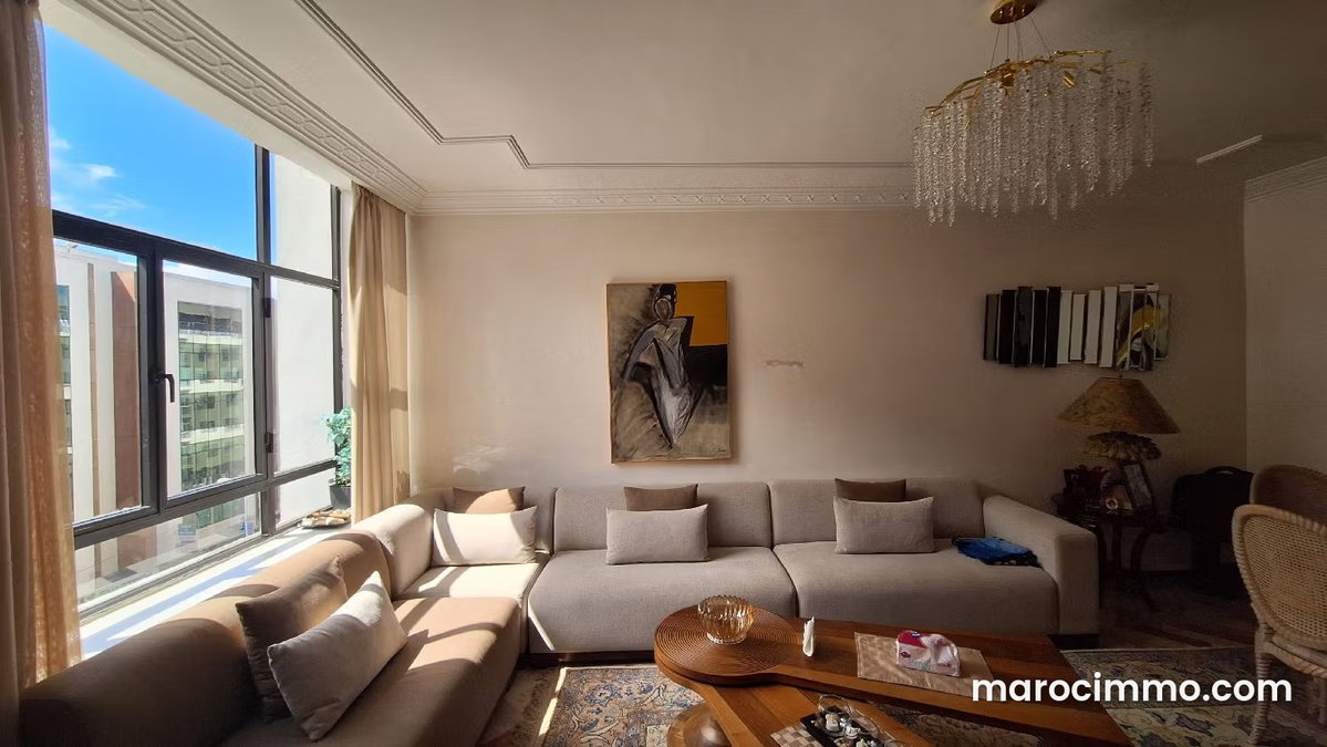 Apt 170 m² plein sud proche Abdelmoumen