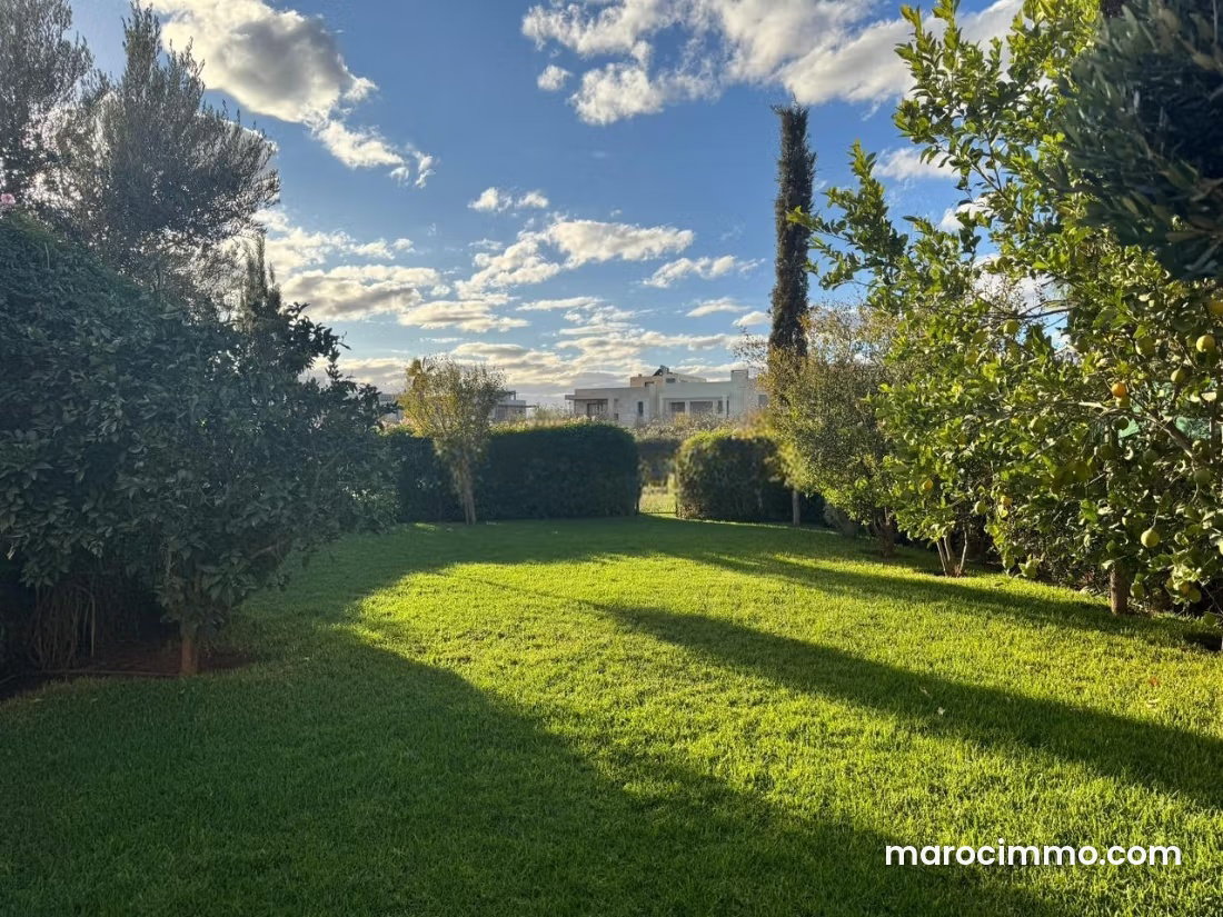 Furnished 3-Bedroom Apartment with Garden and Atlas Views, Agdal, Marrakech — Marrakesh