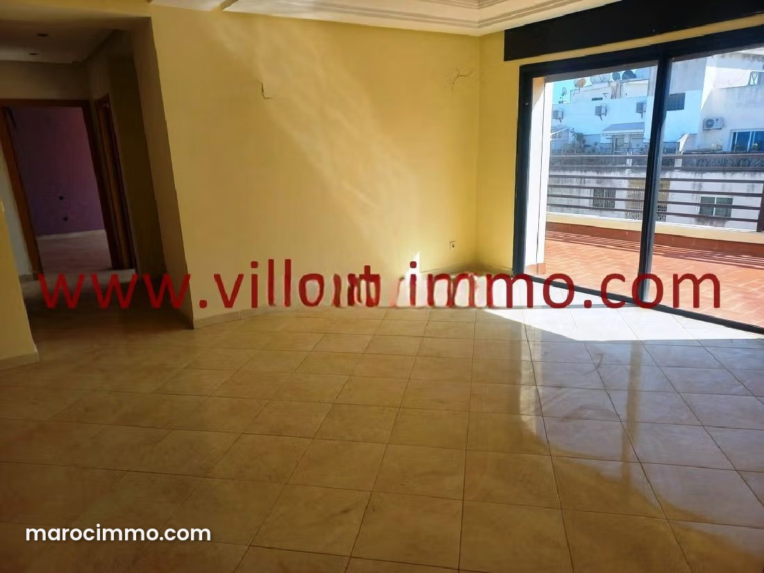 106 m² Apartment with South-Facing Terrace, De La Plage, Tangier — Tangier