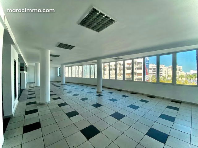 Plateau de bureau 460m² Maarif Bd Zerktouni — Casablanca