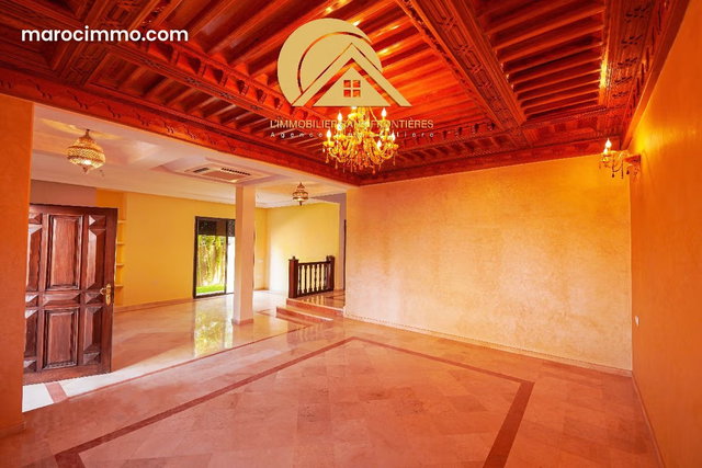 Villa vide à Targa, piscine privée jardin privé, Marrakech: à vendre — 4