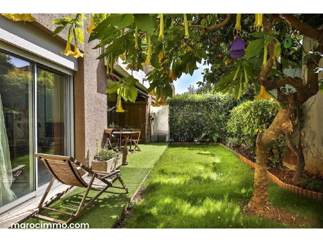 Spacious 400 sqm apartment with garden in C.I.L, Casablanca — Casablanca