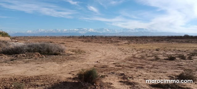 Terrain mlkiya de 2,2 hectares route amezmiz — مراكش