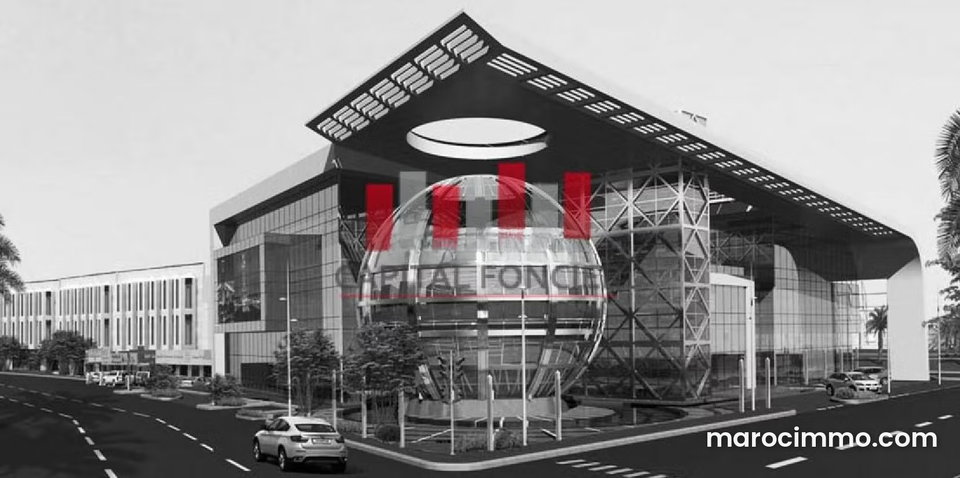 Villa commerciale en plein bld ghandi de 900 m de surface utile a la location idéal pour restaurant, showroom, siège social