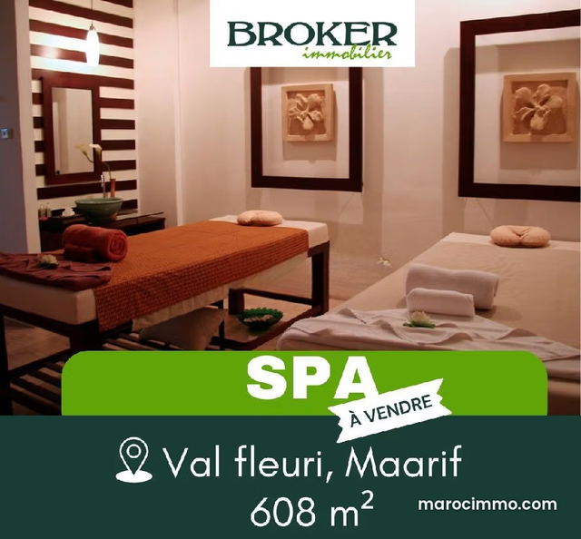 Spa 608 m² de Prestige au Cœur du Val Fleuri — Casablanca