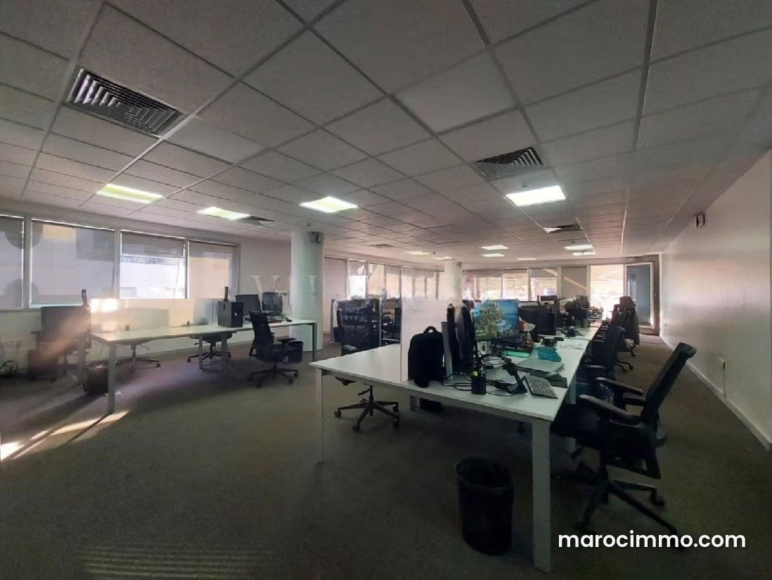 Bureau 187 m² avec terrasse, Sidi Maarouf, Casablanca — Casablanca