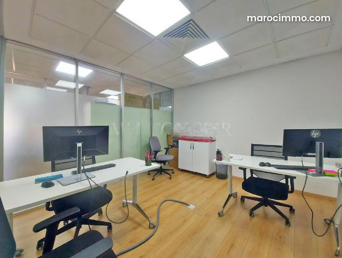 Bureau 160 m² avec salle de réunion, Sidi Maarouf, Casablanca — Casablanca