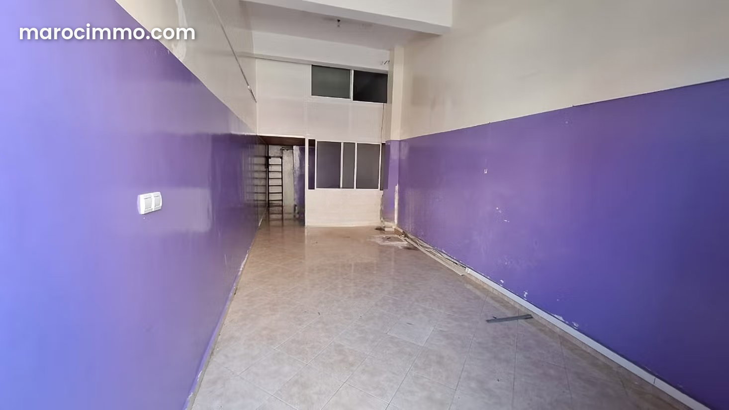 30 m² Commercial Premises, Hay Mansour, Casablanca, for Rent — Casablanca
