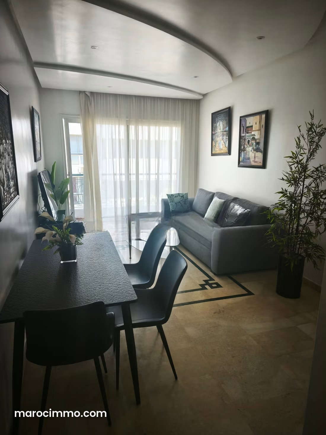 Furnished Apartment with Terrace in Ben Ejdia, Casablanca — Casablanca