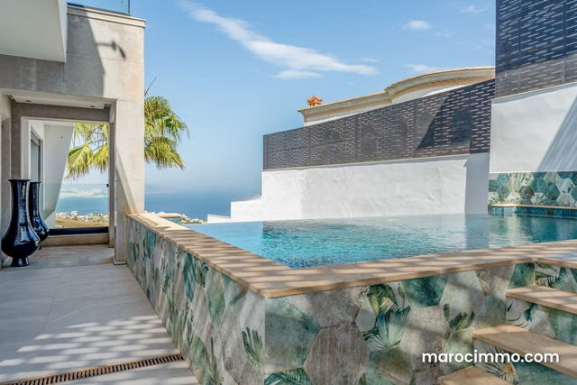 Villa haut standing vue sur mer Mnar — Tanger
