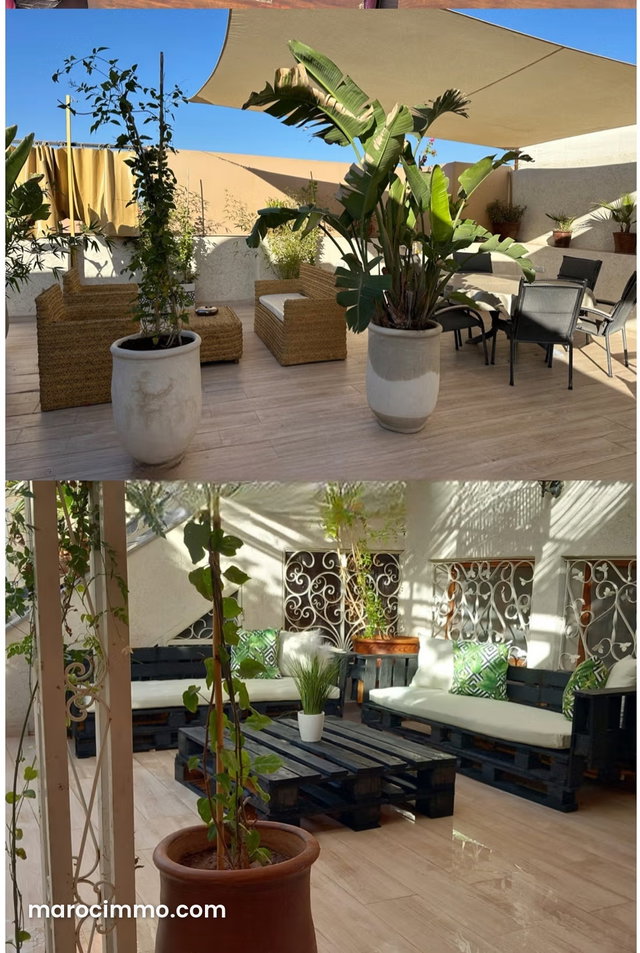 Maison a vendre Route Casablanca 9 grandes pièces Bien meublé idéal pour faire une maison d’hôtes — 5
