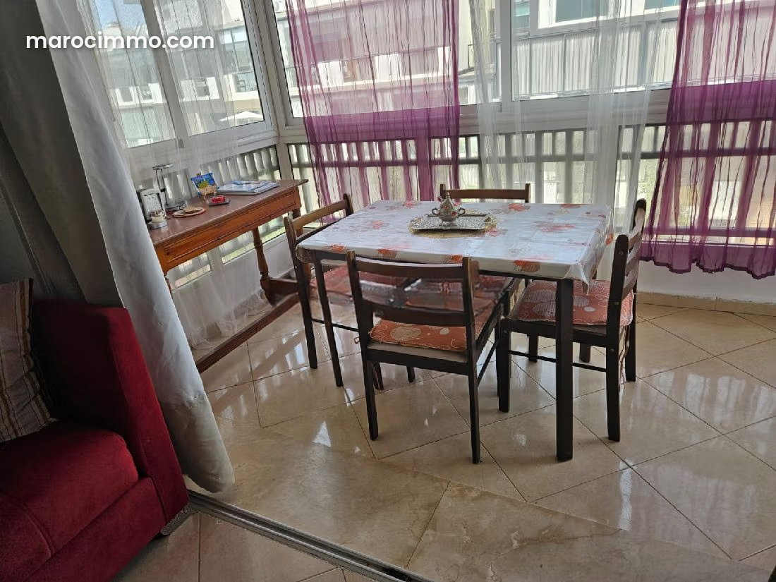 Furnished apartment with swimming pool for rent in Dar Bouazza — Dar Bouazza