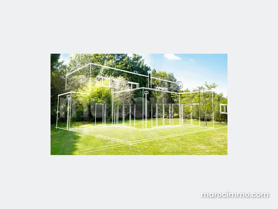 577 m² Villa to Renovate, C.I.L, Casablanca, Rare Potential — Casablanca