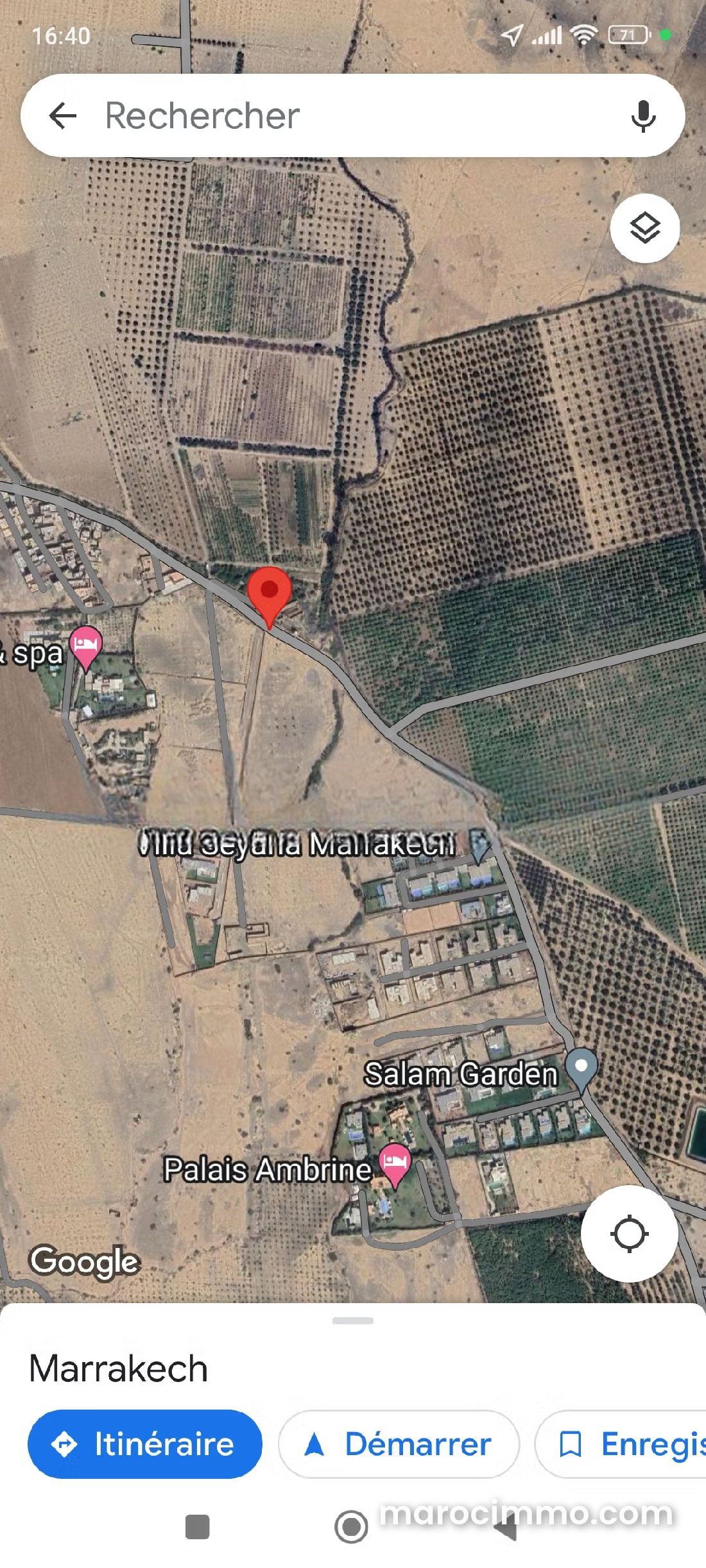 Terrain 4,35 ha Route de Ouarzazate Marrakech — Marrakesh
