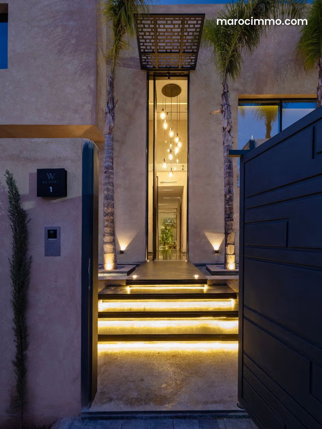 Villas contemporaines de luxe à vendre meublée à Route de l'Ourika — 4
