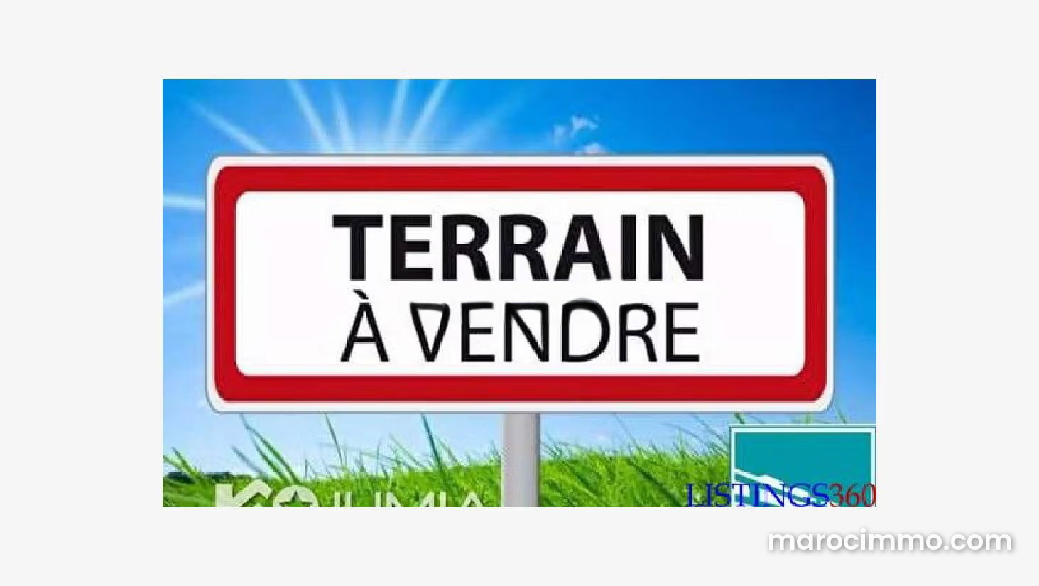 Terrain 1000 m² à vendre, Aïn Diab, Casablanca — Casablanca