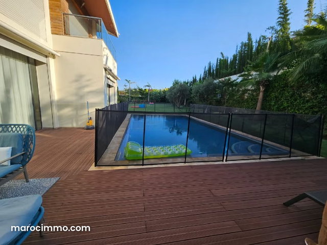 Villa moderne 1100m2 Bouskoura TRES BONNE AFFAIRE — 4