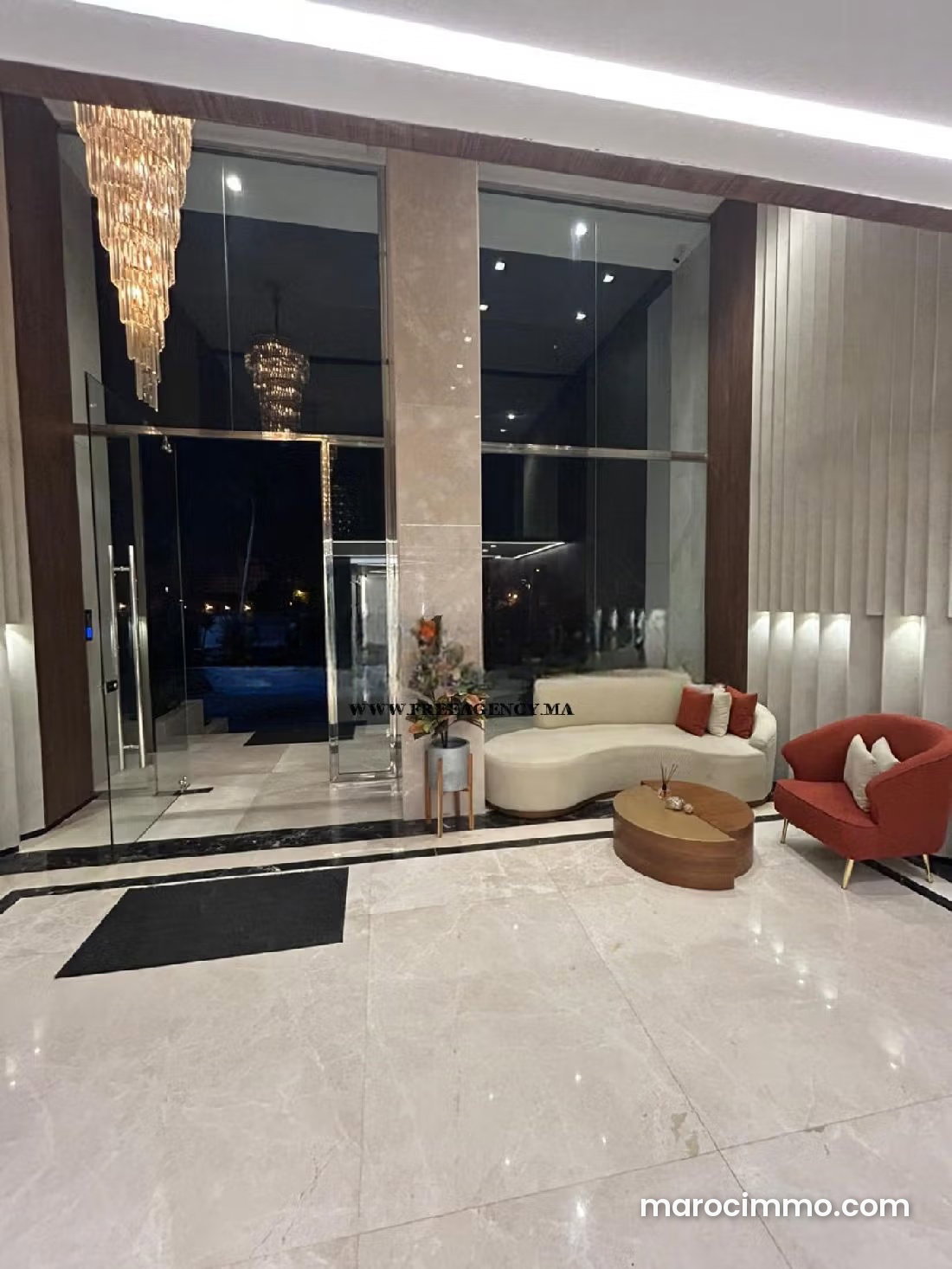 Furnished Apartment with Terrace in Malabata, Tangier — Tangier