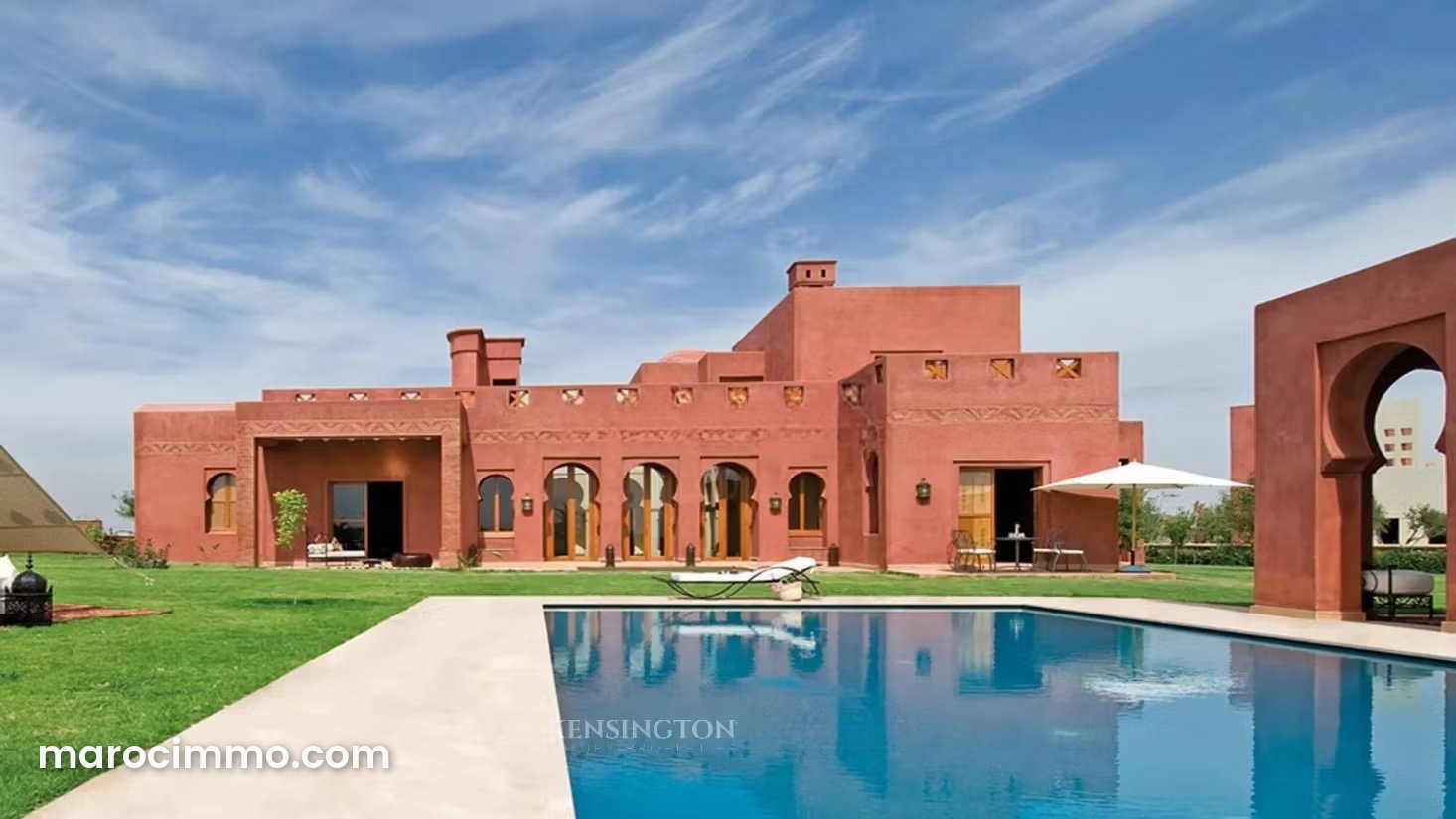 488 m² Villa with Pool and Atlas Mountain Views, Ourika Road, Marrakech — Marrakesh