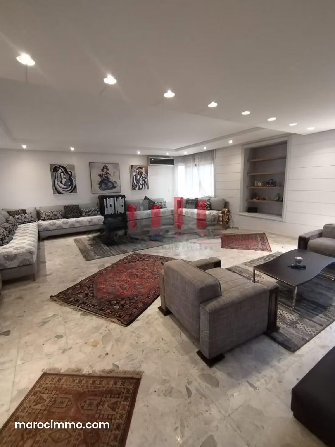 Furnished apartment with terrace in the heart of Gauthier, Casablanca — Casablanca