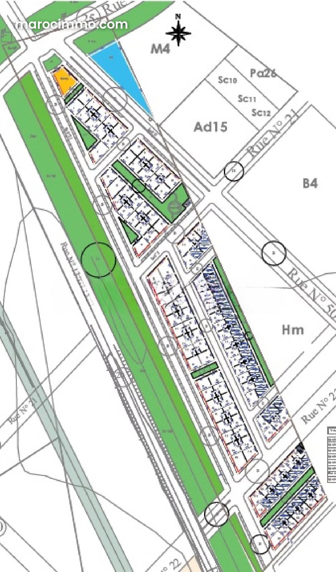 6-Hectare Plot Zoned R2/R3, Berrechid, Subdivision Development Project — Berrechid