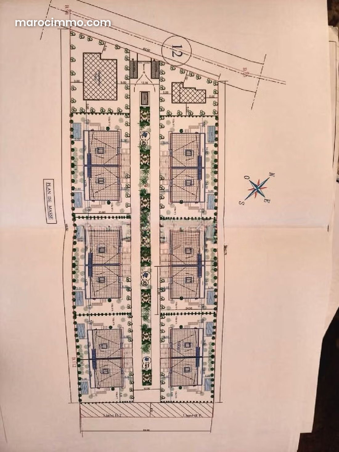 1-Hectare Plot in Ville Verte Bouskoura, D4S Residential Zone — Bouskoura