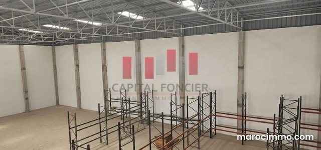 1670 m2 Industrial Warehouse for Logistics and Storage for Rent in Lissasfa Industrial Zone with Immediate Access to Highway — 3