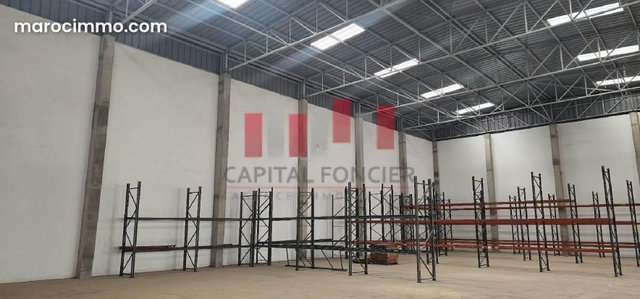 1670 m2 Industrial Warehouse for Logistics and Storage for Rent in Lissasfa Industrial Zone with Immediate Access to Highway — 5