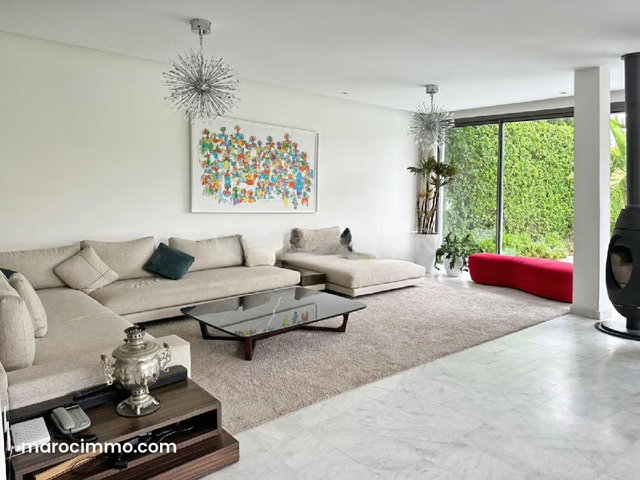 Location Magnifique villa moderne meublée ou vide 902m2, Bouskoura Ville Verte — 5