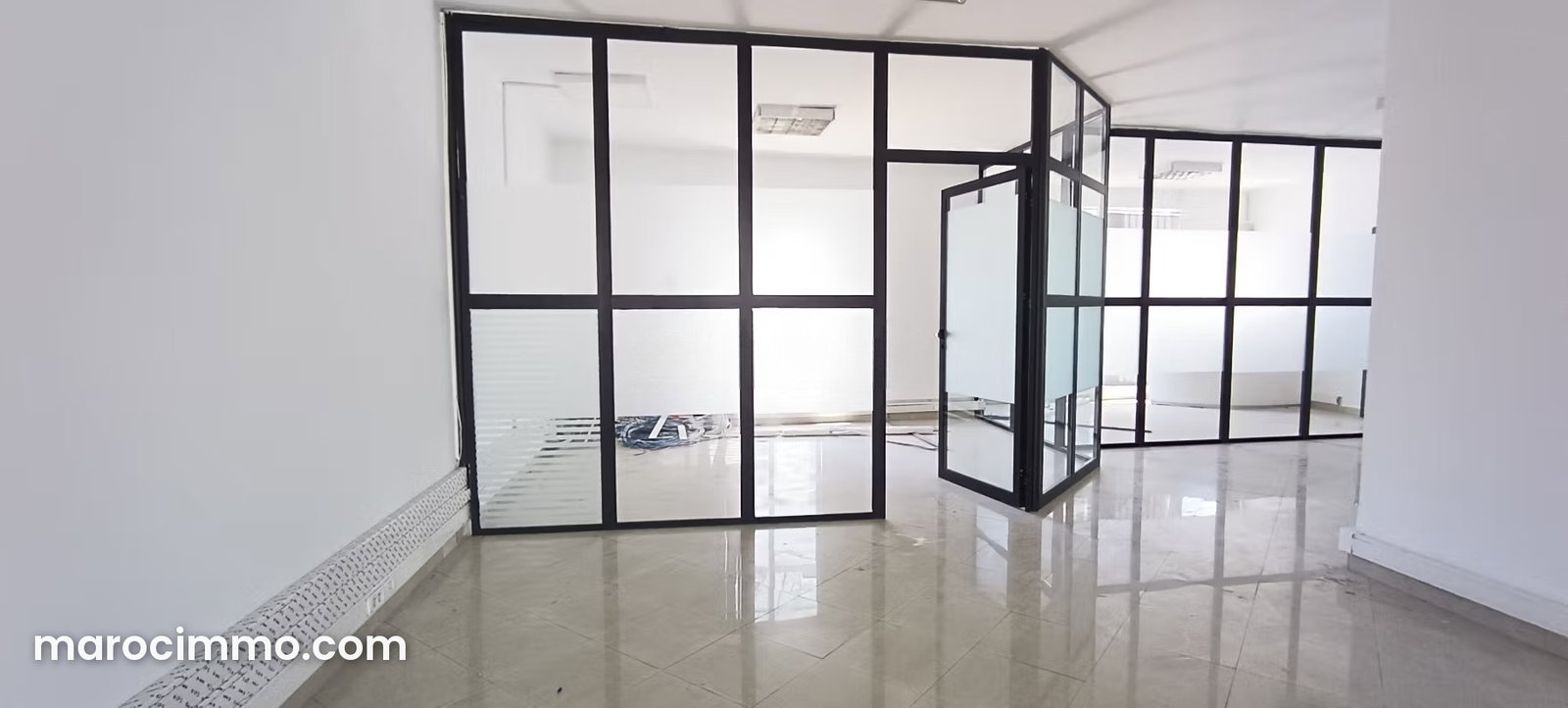120 sqm office for rent in Racine, Casablanca — Casablanca