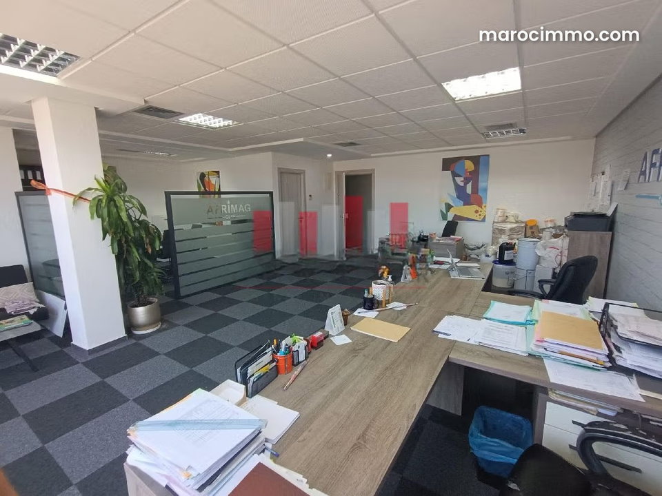 Plateau bureau moderne de 65m2 à la location Bd Abdelmoumen