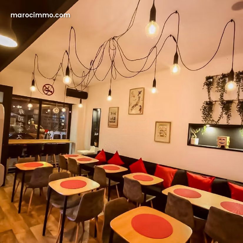 50 m² Commercial Unit in Sidi Belyout, Casablanca, Ideal for a Restaurant — Casablanca