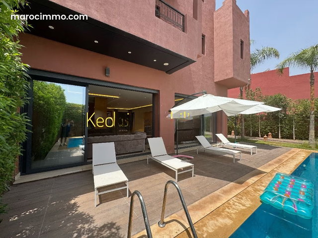 Vente villa de luxe à Route Casablanca. 4 belles chambres. Meublé — 3