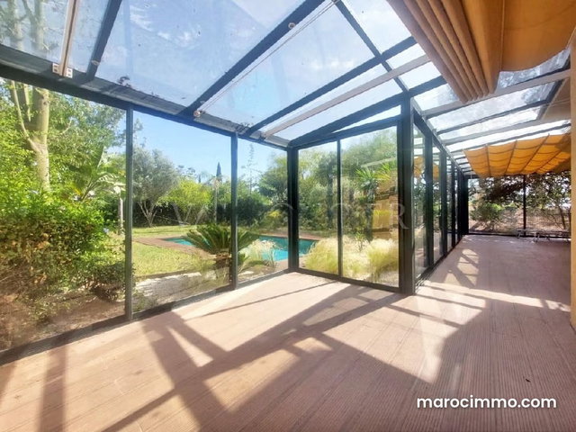 Location Rez de jardin avec piscine à la Palmeraie Bouskoura — 2