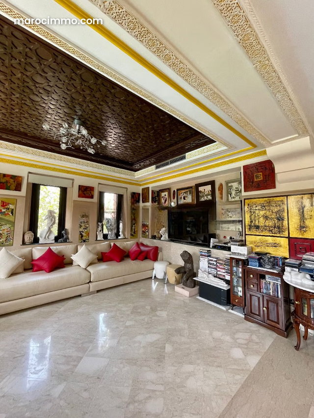 PALMERAIE: Villa avec piscine 4 chambres — 3